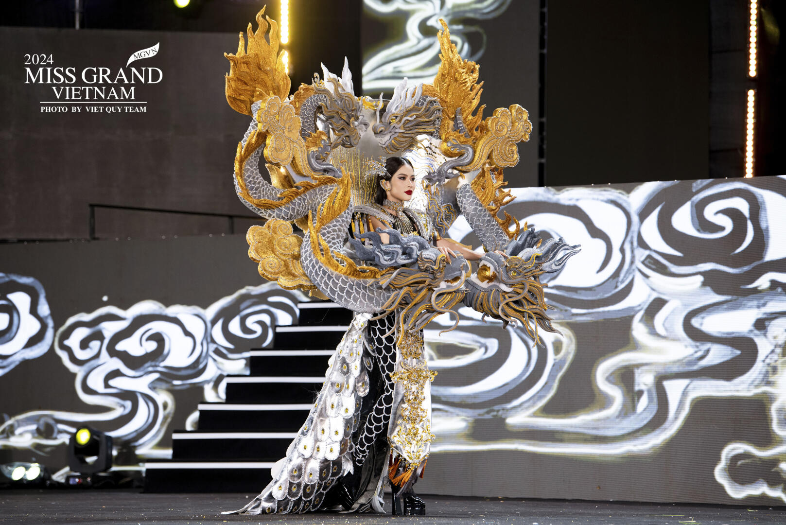 Sinh Viên Bách Việt Polytechnic Thiết Kế Trang Phục Dân Tộc Tại Miss Grand Vietnam 2024